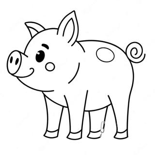 Page A Colorier De Cochon 8295-6722