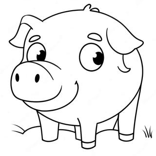 Page A Colorier De Cochon 8295-6802