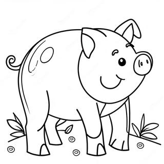 Page A Colorier De Cochon 8295-6803