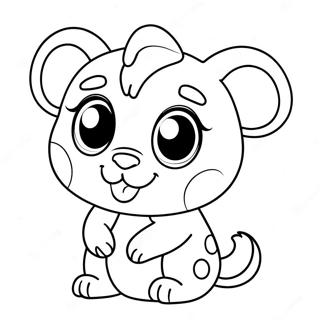 Page A Colorier Des Amis Beanie Boo Mignons 8306-6736