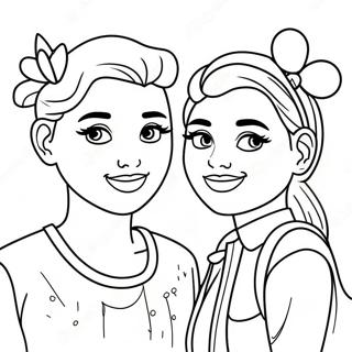 Page A Colorier Des Filles Bff Tumblr Mignonnes 8316-6748