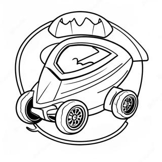 Page A Colorier Du Logo Rocket League 8395-6798