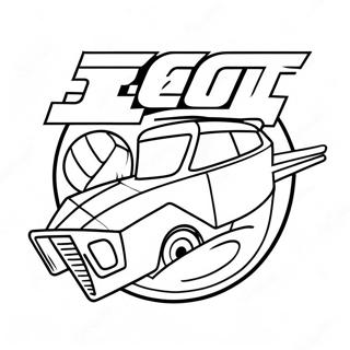 Page A Colorier Du Logo Rocket League 8395-6880