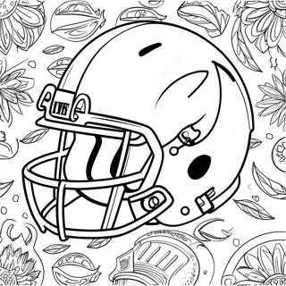 Page A Colorier De Casque Dequipe Nfl Colore 8416-6900