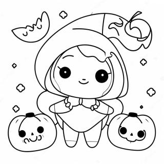 Page A Colorier Halloween Kawaii 8475-6944