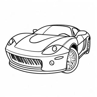 Page A Colorier Voiture De Sport Rapide 8516-6978