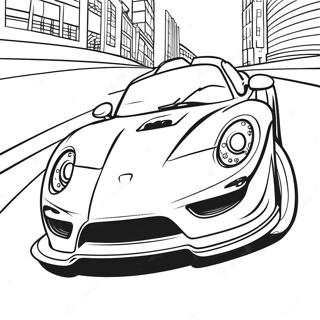 Page A Colorier Voiture De Sport Rapide 8516-6979