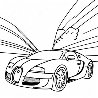 Page A Colorier Bugatti Veyron Racing 852-681