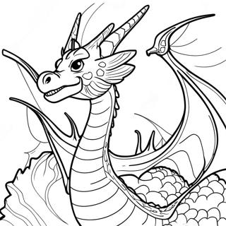 Page A Colorier King Ghidorah 8555-7006