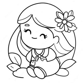 Page A Colorier Mignonne Pour Les Filles 8595-7038