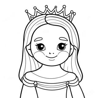 Page A Colorier Dune Princesse Adorable 8596-7041