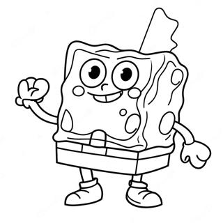 Halloween Spongebob Pages À Colorier