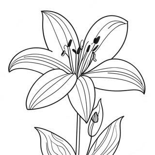 Page A Colorier De Fleur De Lys 8726-7135