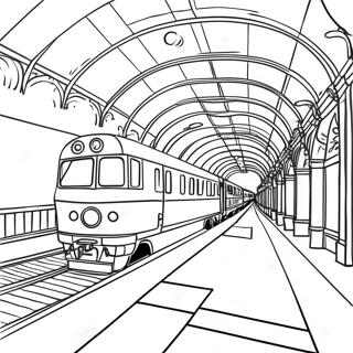 Page A Colorier Gare Coloree 872-697