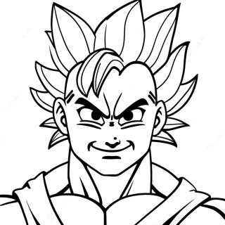 Gogeta Pages À Colorier