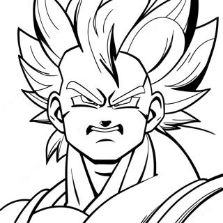 Page A Colorier De Gogeta 8766-7167