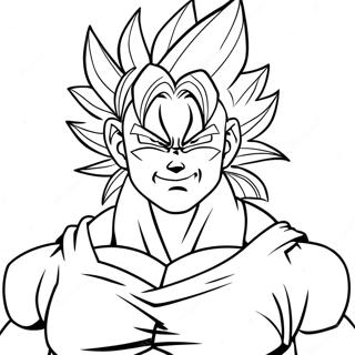 Page A Colorier De Gogeta 8766-7168