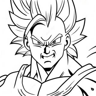 Page A Colorier De Gogeta Super Saiyan En Bataille 8767-7170