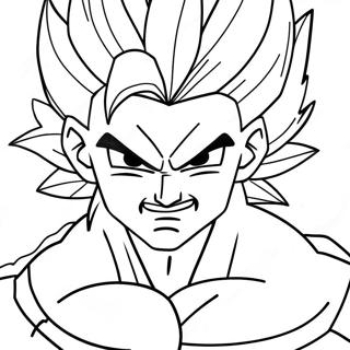 Page A Colorier De Gogeta Super Saiyan En Bataille 8767-7171