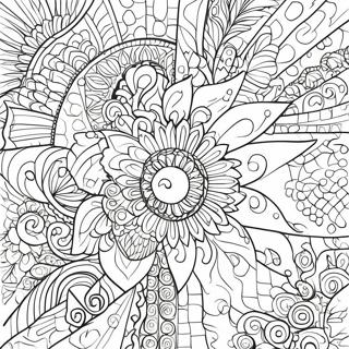 Mosaïque Pages À Colorier