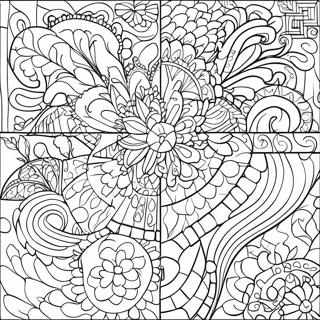 Page A Colorier Mosaique 8806-7199