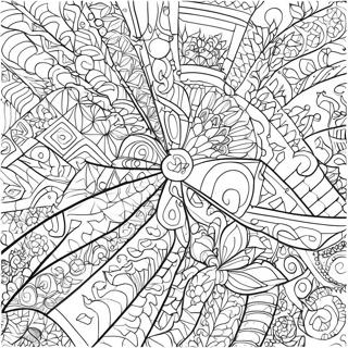 Page A Colorier De Motifs Mosaiques Colores 8807-7202