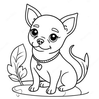 Page A Colorier Chihuahua 8816-7206