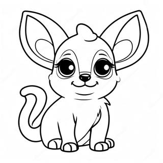 Page A Colorier De Chiot Chihuahua Mignon 8817-7212