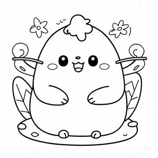 Page A Colorier Des Personnages Mignons De Sumikko Gurashi 9017-7370