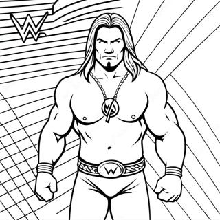 Page A Colorier 3d Wwe 9036-7382