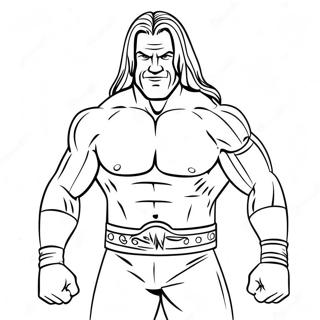 Page A Colorier 3d Wwe 9036-7384