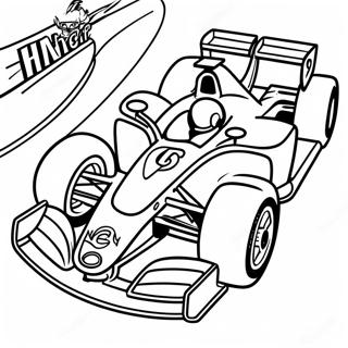 Formule 1 Pages À Colorier