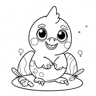 Hatchimal Pages À Colorier