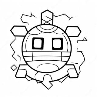 Page A Colorier Logo Geometry Dash 9116-7446