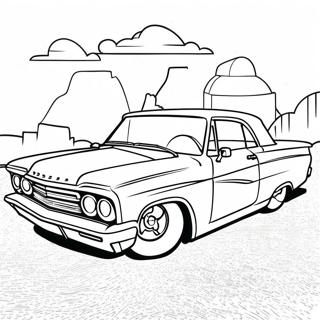 Page A Colorier Low Rider 9126-7456