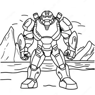 Page A Colorier Pacific Rim 9166-7488