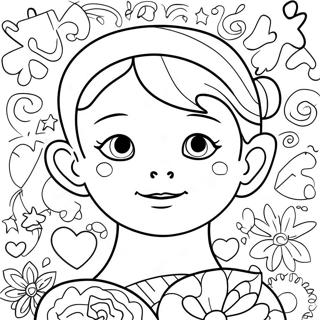 Sensibilisation À L'autisme Pages À Colorier