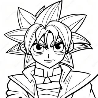 Page A Colorier Yugi Muto Duelliste 9267-7572