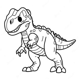 Page A Colorier De T Rex Realiste 931-743