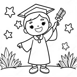 Page A Colorier Dun Heureux Diplome De Maternelle 9347-7634