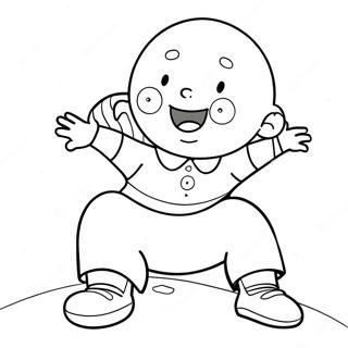 Caillou Pages À Colorier