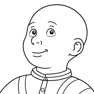 Page A Colorier Caillou 9426-7696