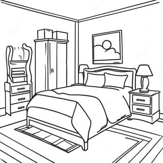 Page A Colorier Chambre 9446-7711