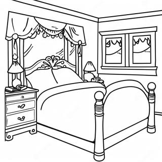 Page A Colorier Chambre 9446-7712