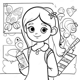 Page A Colorier Des Dork Diaries 9466-7724