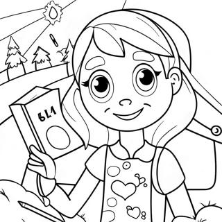 Page A Colorier De Laventure Amusante Des Dork Diaries 9467-7726