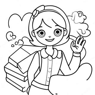 Page A Colorier De Laventure Amusante Des Dork Diaries 9467-7727