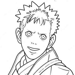 Page A Colorier De Jujutsu Kaisen 951-758