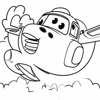 Page A Colorier De Super Wings 9556-7796