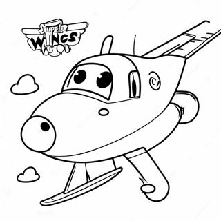 Page A Colorier Daventure De Vol De Super Wings 9557-7799